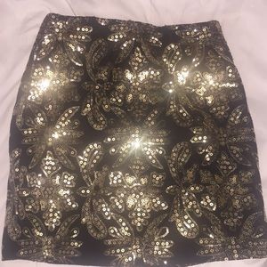 Sequin Skirt